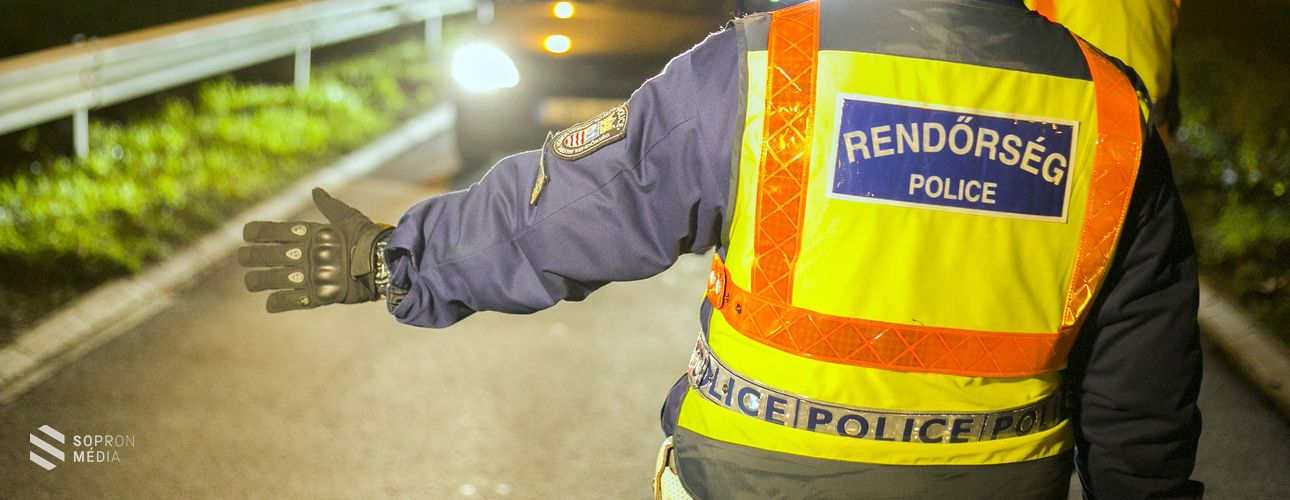 Ellenőrzés az ittas járművezetők kiszűrése érdekében