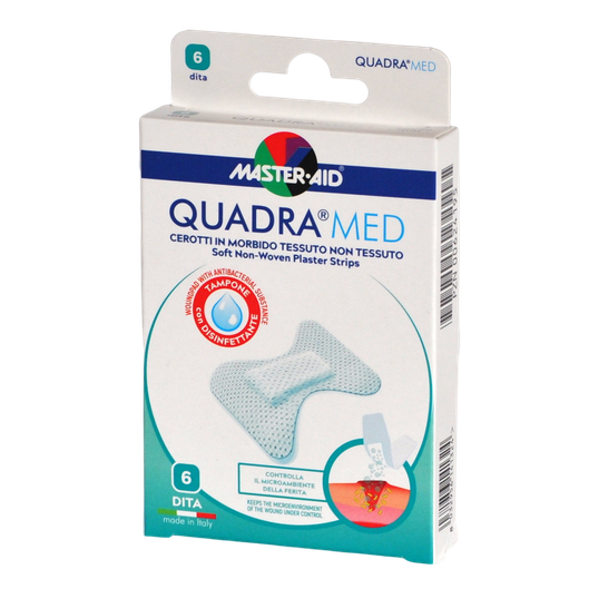 MASTER AID Quadra sebfedő ujjvégre (6x)