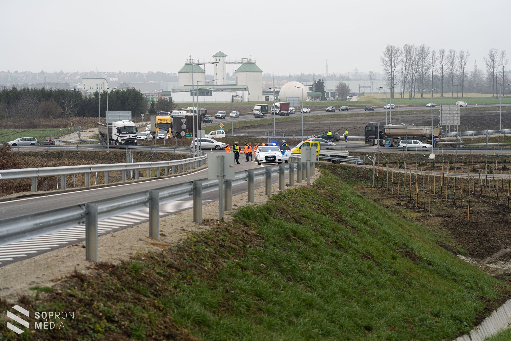 Elkészült az M85-ös gyorsforgalmi út Sopron és Csorna közötti szakasza