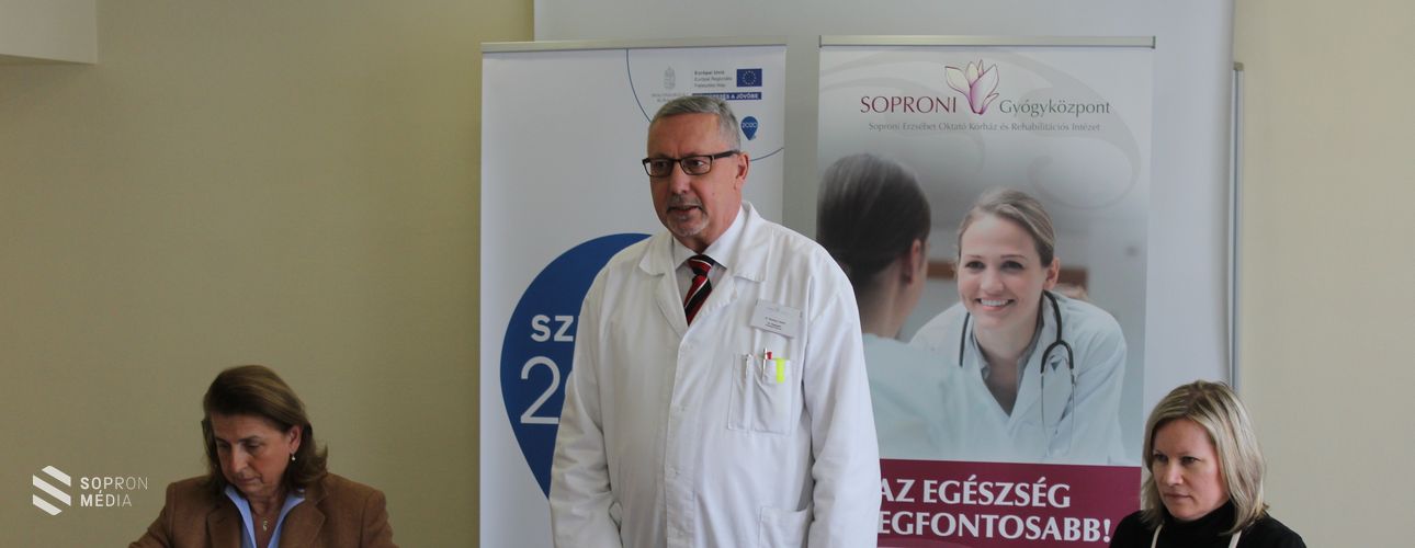 Jelentős fejlesztések valósulnak meg a Soproni Gyógyközpontban