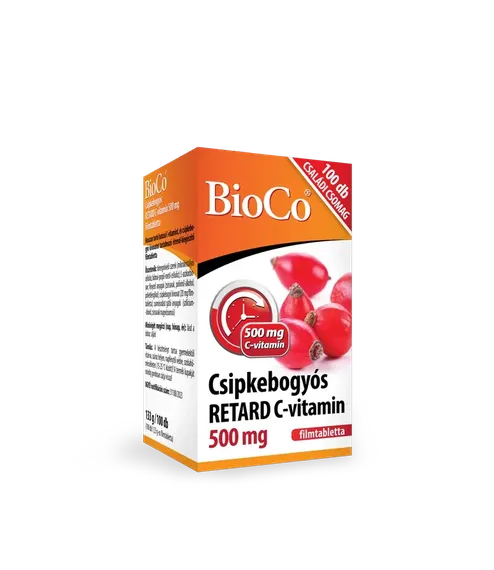 Bioco Csipkebogyó C-vitamin  500 mg ret.filmtabl. (100x)