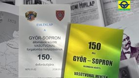 Jubileumi kötettel ünnepli a GYSEV Zrt. a Győr–Sopron vasútvonal 150 éves fennállását