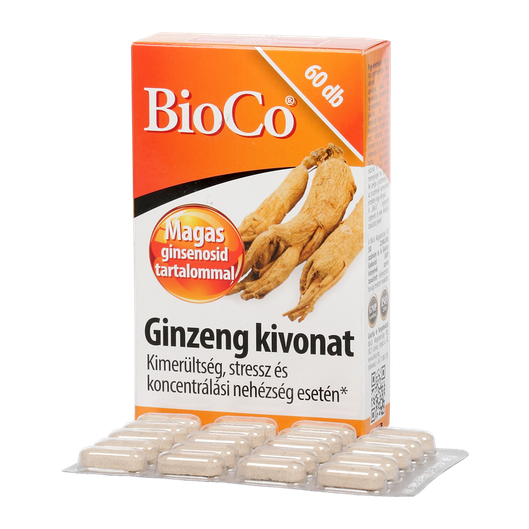 BioCo Ginzeng kivonat tabletta (60x)