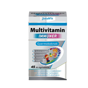 JutaVit Multivitamin Komplex rágótabl. gyermekekn. (45x) termék kép