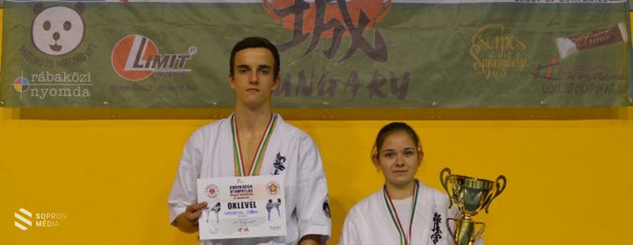 A Magyar Bajnokságon is sikerrel szerepeltek a Kyokushin karatésok