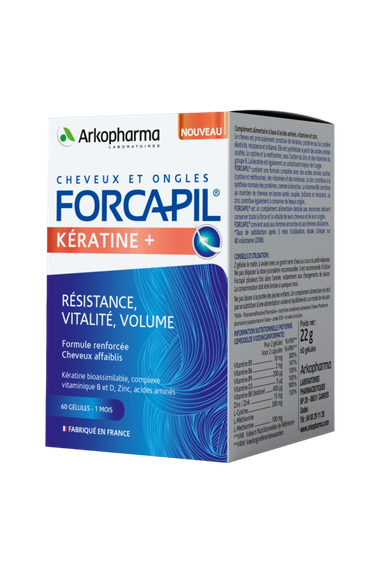 Forcapil Keratin+ hajerősítő kapszula (60x)