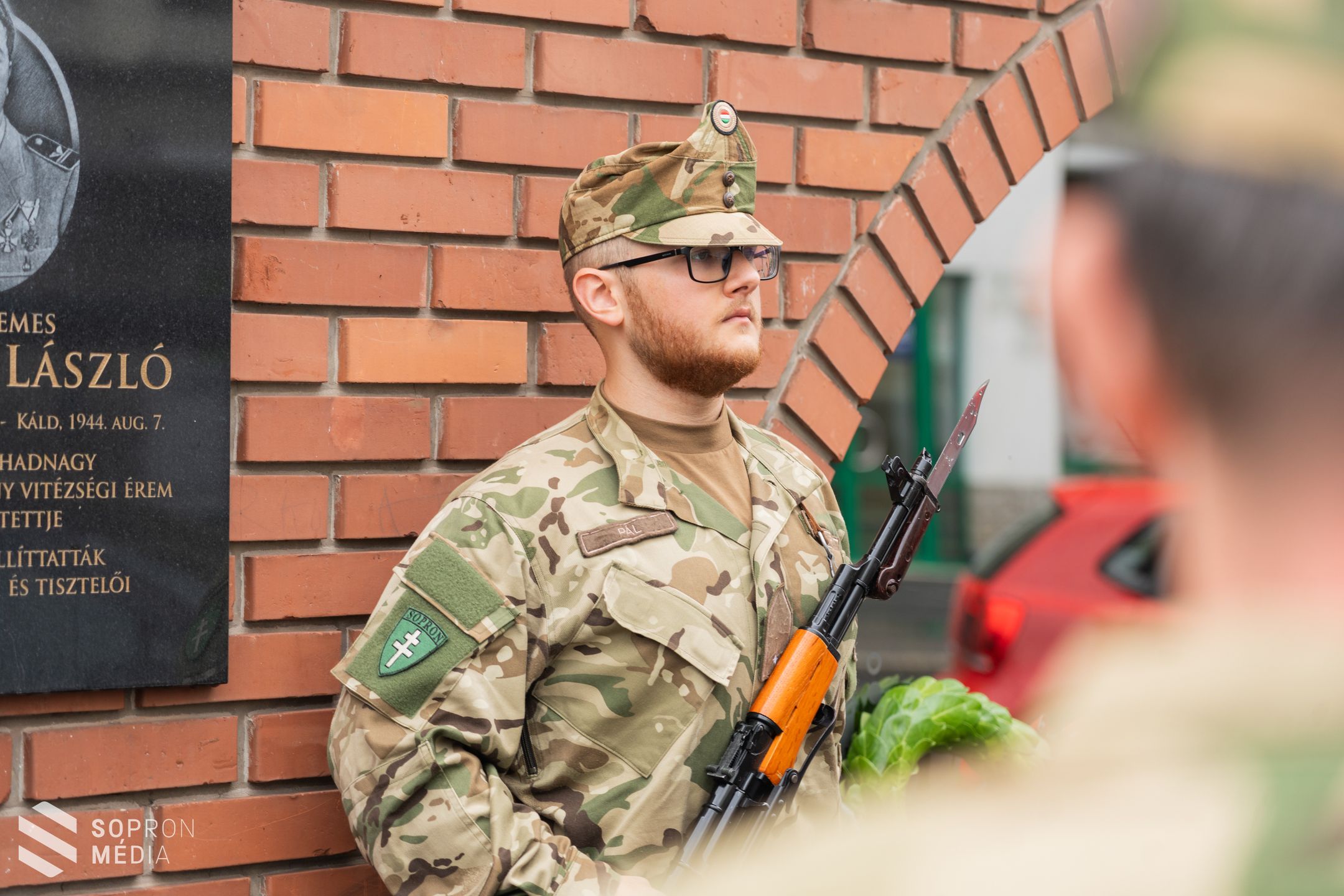 Megemlékezést tartottak vitéz nemes Molnár László hősi halálának 82. évfordulóján