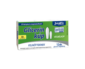 Jutavit Glicerin végbélkúp Felnőtteknek (12x) termék kép