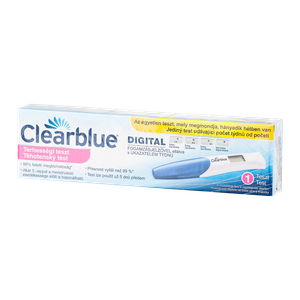 Clearblue digitális terhességi teszt fogamzásjelz. (1x) termék kép