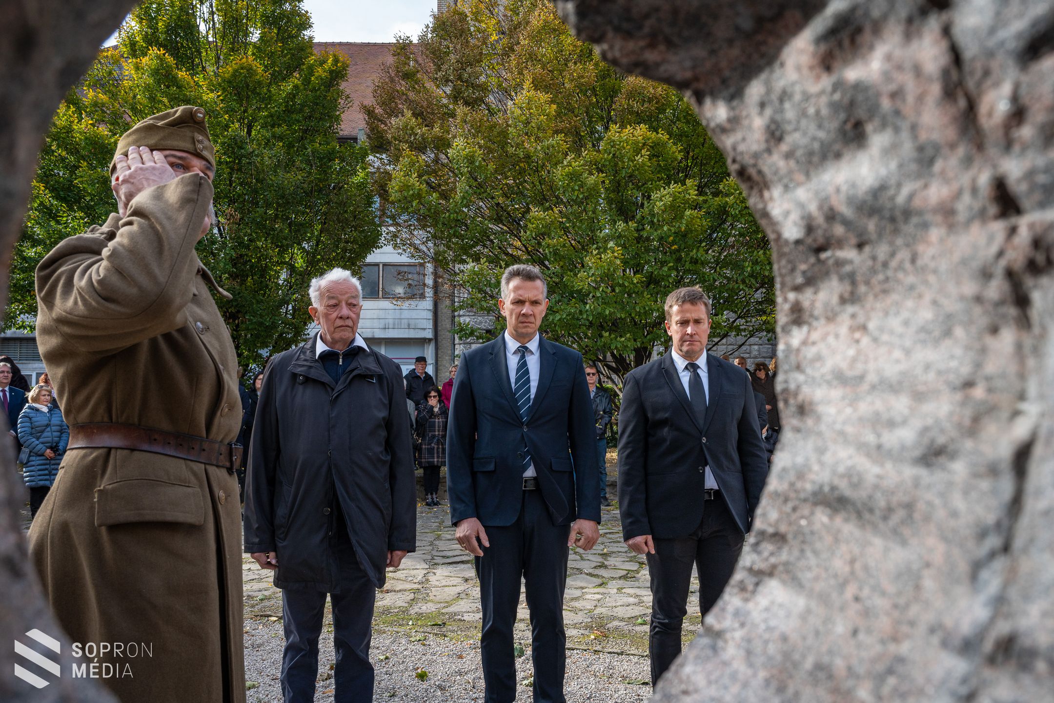 Sopron a hősök előtt tisztelgett az 1956-os forradalom évfordulóján