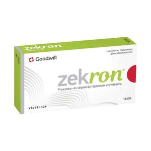 Zekron végbélkúp (10x) termék kép