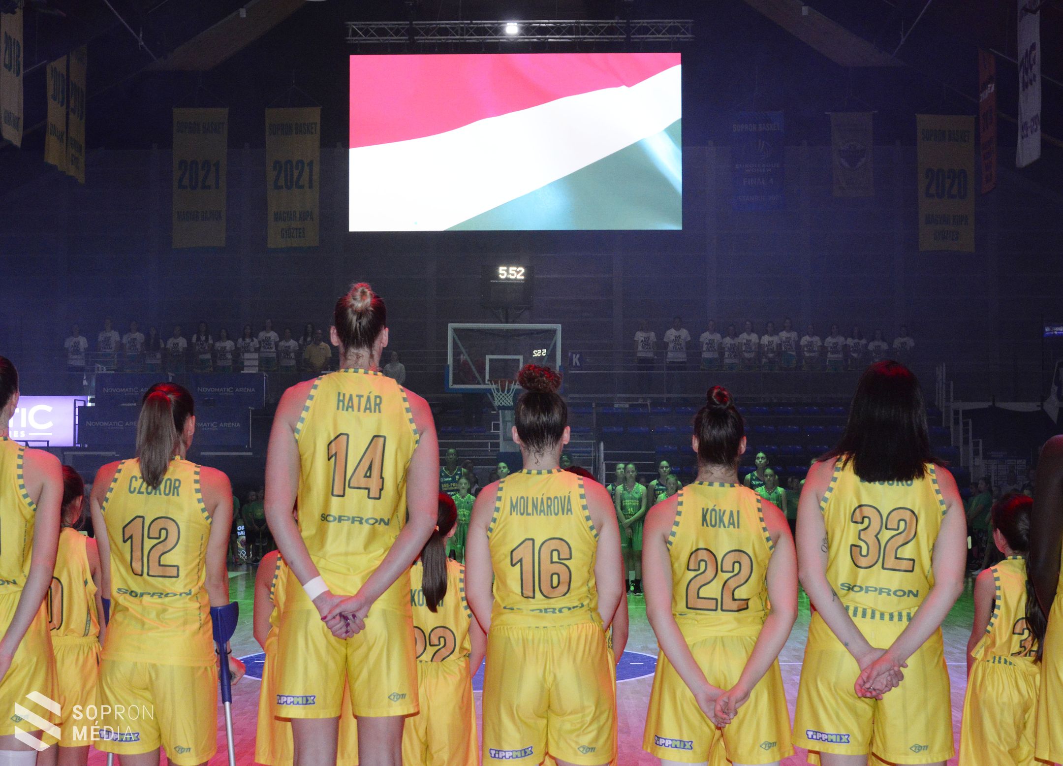 Ünnepélyesen nyitotta a szezont a Sopron Basket