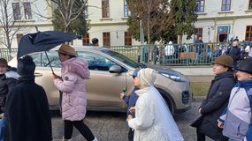 Vidám télbúcsúztatás Bánfalván