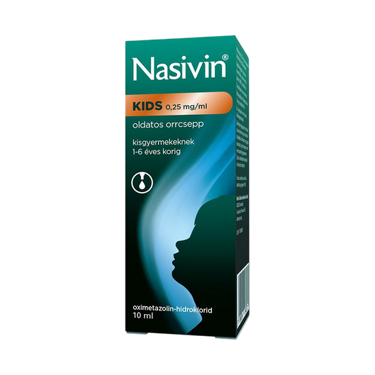 Nasivin 0,25 mg/ml oldatos orrcsepp (1x10ml)
