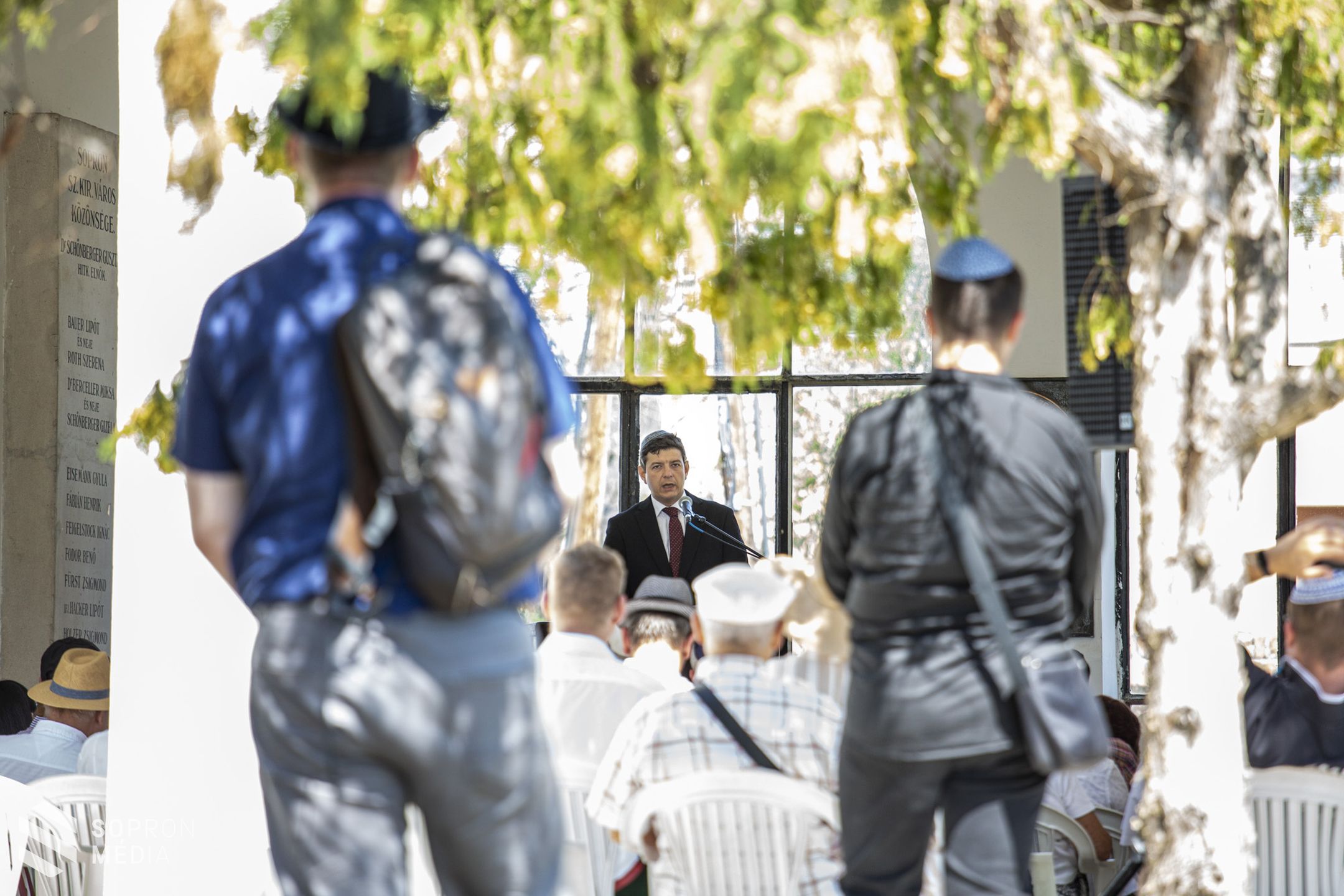 Megemlékeztek a 78 évvel ezelőtt deportált soproni zsidóságról