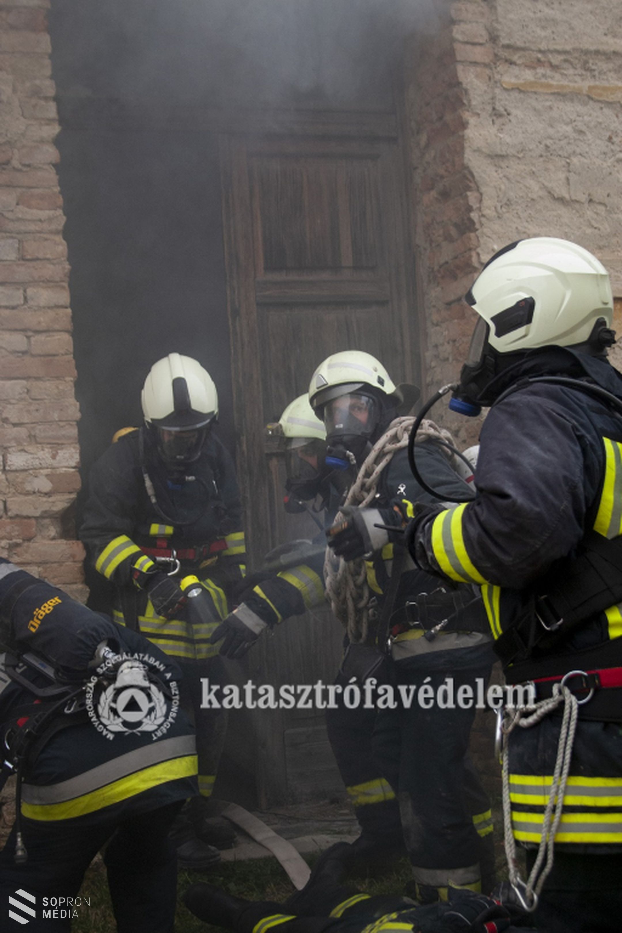 Minősítő gyakorlatot tartottak Hegykőn
