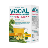 Vocal Hot Drink étrendkiegészítő italpor méz citro (10x5g)