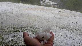Felhőszakadás és jégverés a Soproni-hegységben - Fotókkal!