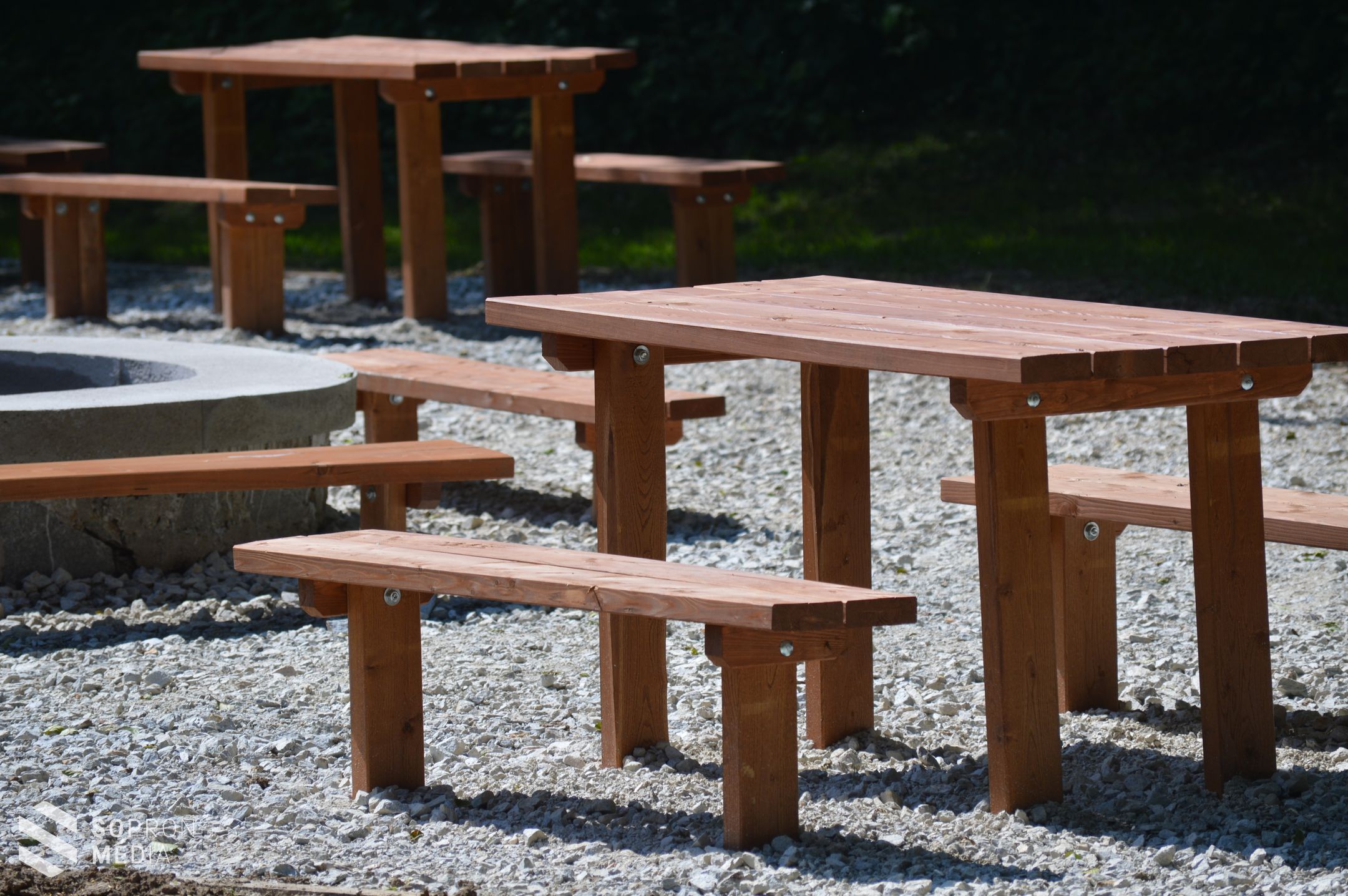 Átadták a felújított brennbergi Autóspihenőt