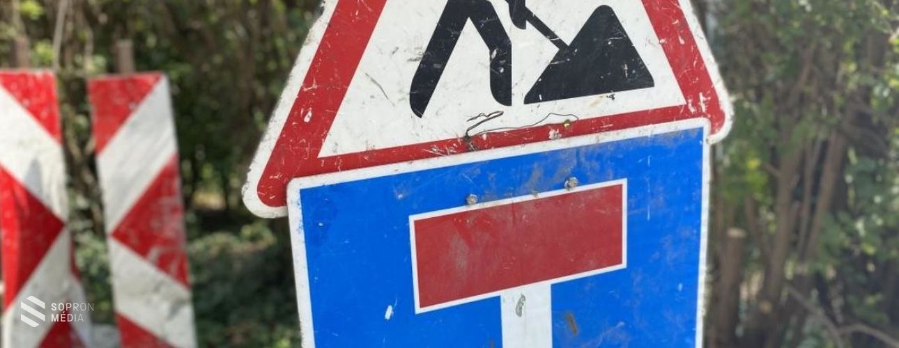Lezárják az Ágfalvi út - Öntöde utcai csomópontot csatornázási munkák miatt