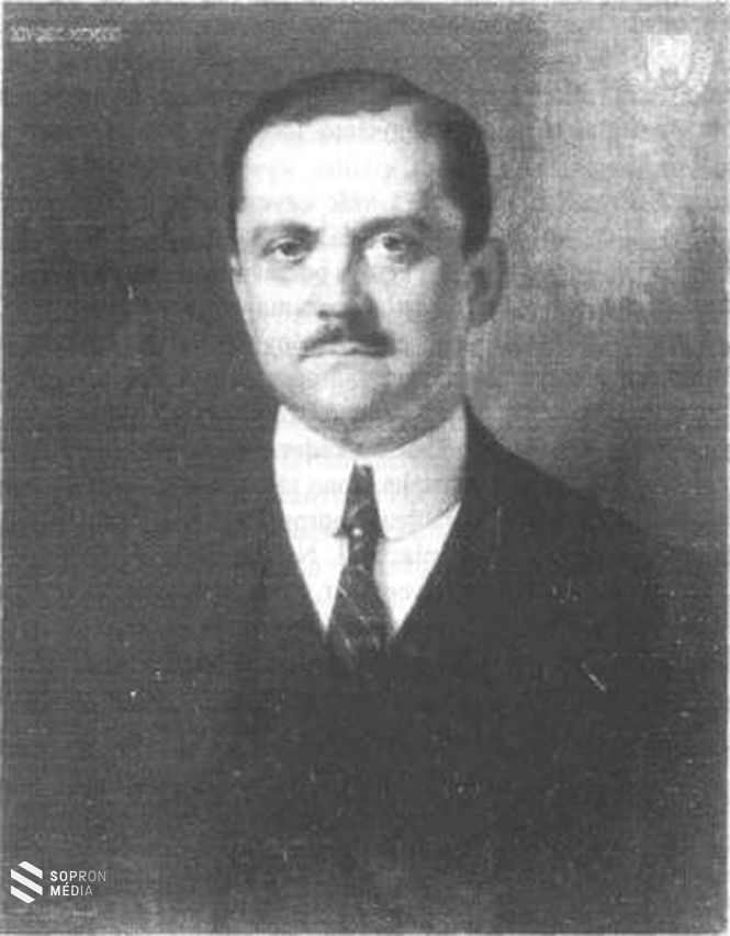 Sopronyi-Thurner Mihály (1878-1952) Olajfestmény 