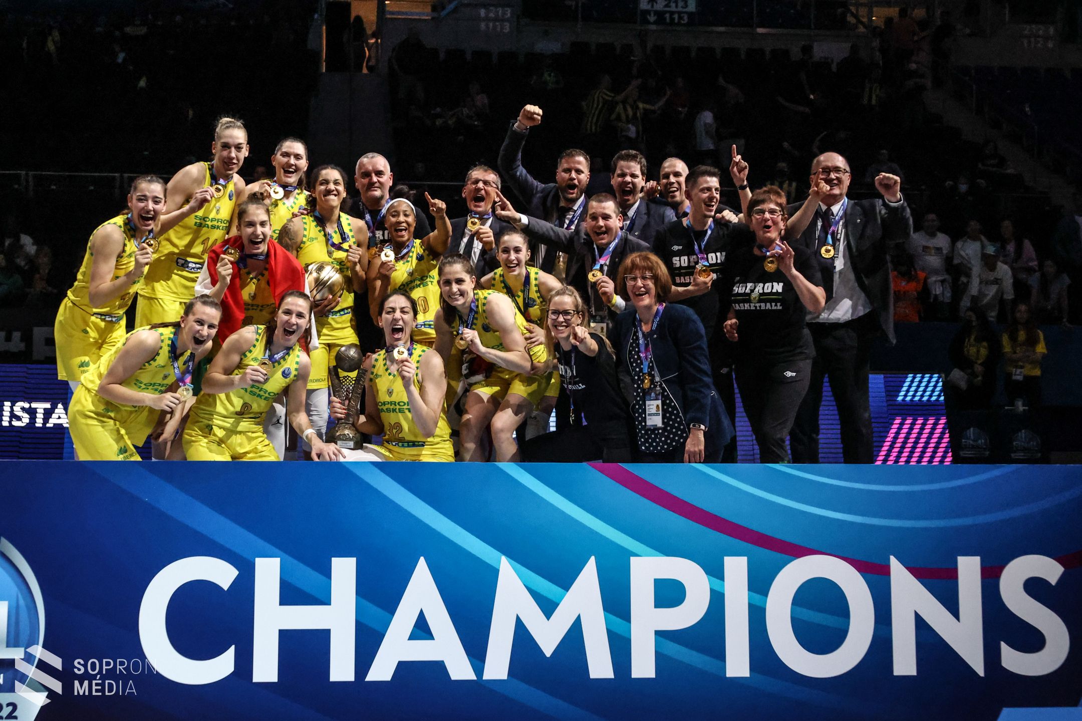 Sporttörténeti arany – Euroliga győztes a Sopron Basket