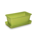 Mini ablakláda 20 cm + alátét (almazöld) termék képe
