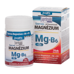 JutaVit szerves Magnézium+B6 +D3 (70x) termék kép