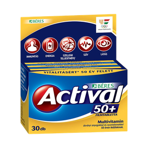 Actival 50+ filmtabletta (30x) termék kép