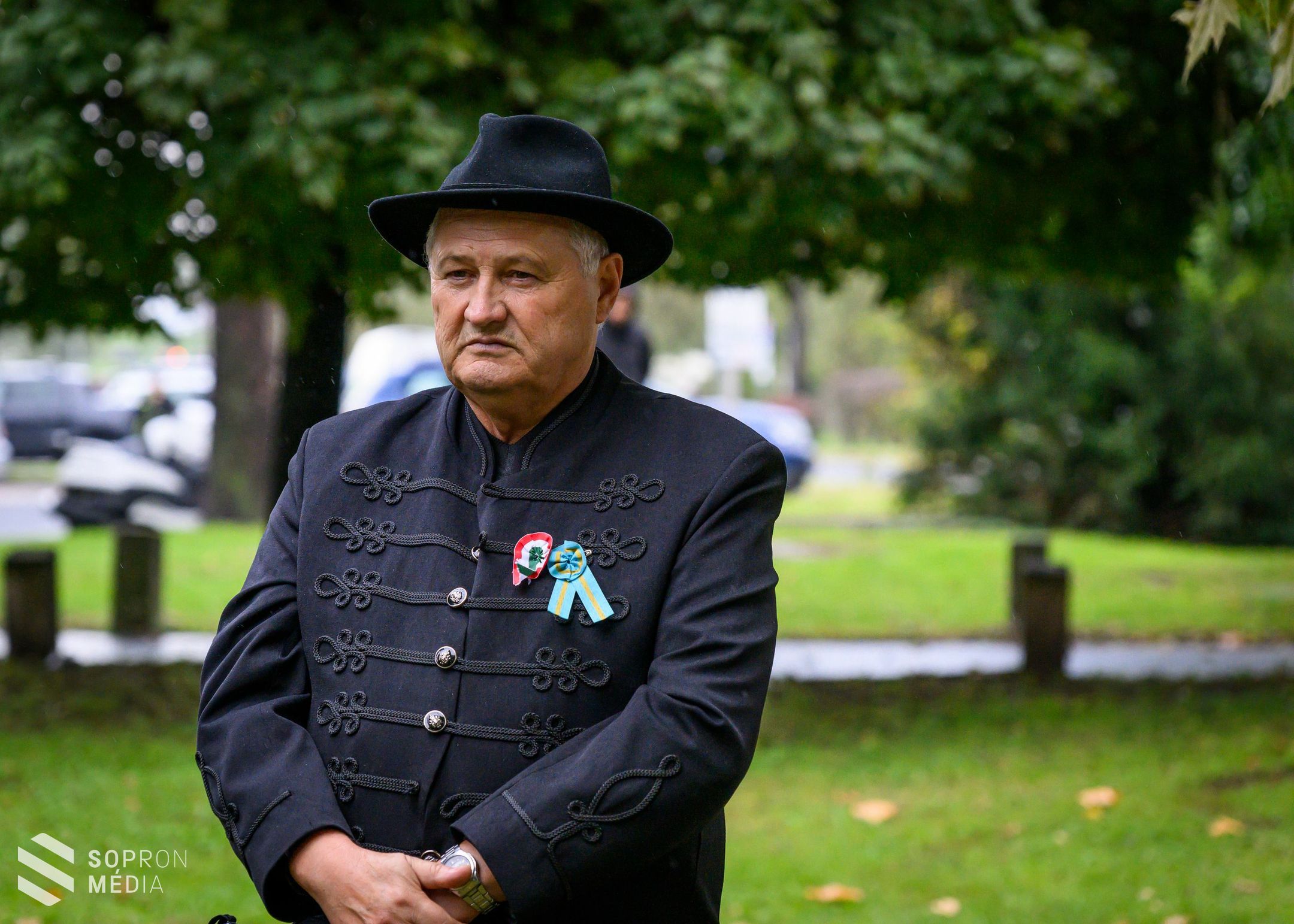 Az aradi vértanúk emléke előtt tisztelegtek Sopronban is