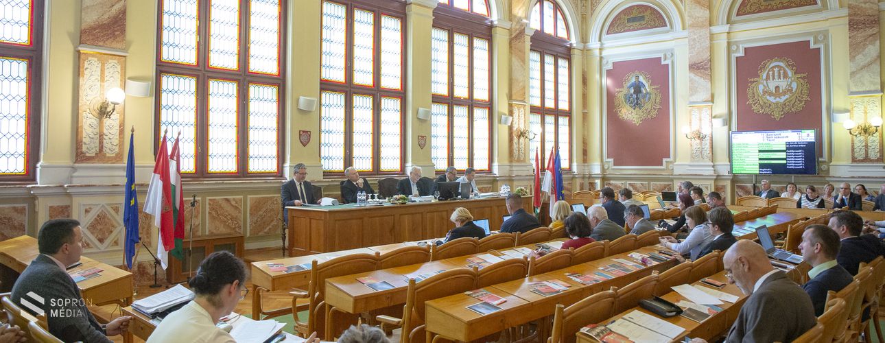 Megtartotta áprilisi ülését Sopron közgyűlése
