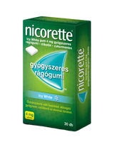 Nicorette Icy White 4mg gyógyszeres rágógumi (30x)