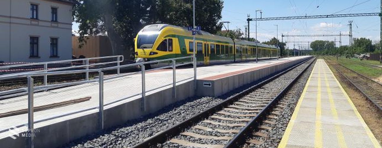Vágányzári menetrend lesz a Győr – Sopron vasútvonalon