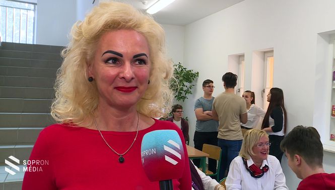 Dr. Halmos Mária, a Soproni Lady Lions Club elnöke