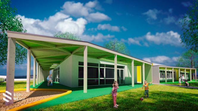 Mintegy 300 millió forintból készül el az új épületegyüttes