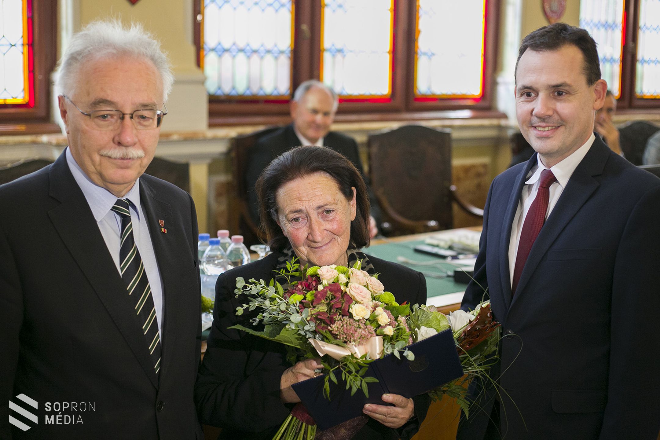 Dr. Varga Mária kapta idén a Győr-Moson-Sopron Megye Szolgálatáért Díjat!