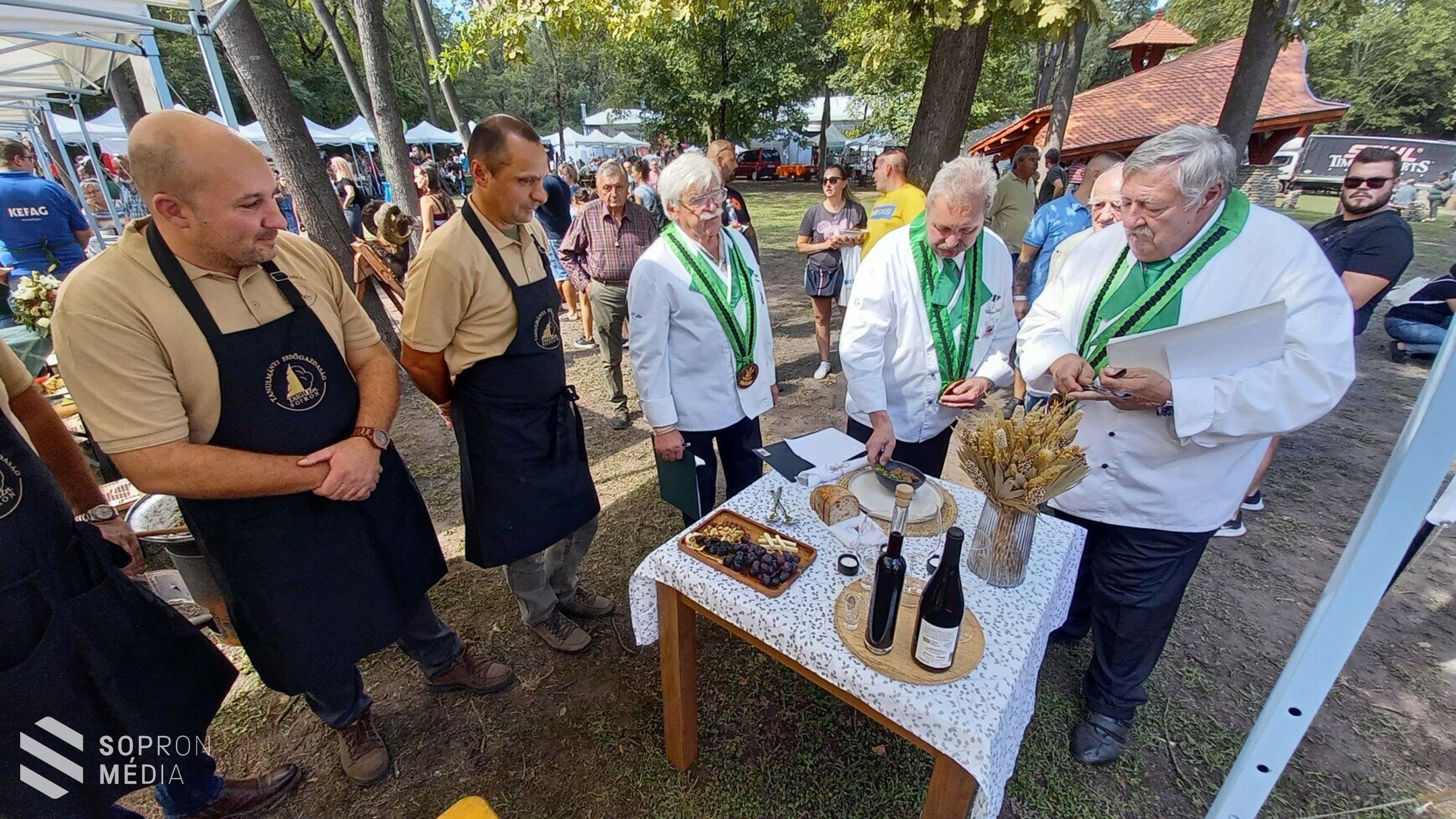Csülkös vaddisznópörkölttel varázsolta el a zsűrit a TAEG Zrt. csapata a 15. Nemzetközi Vadgasztronómiai Fesztiválon