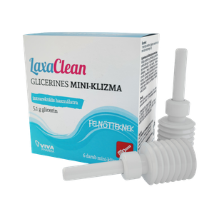 LaxaClean Glicerin Klizma mini felnőtt (6x) termék kép