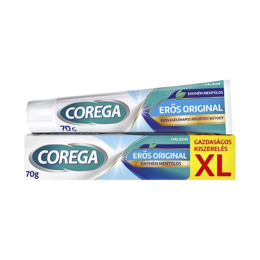 Corega műfogsorrögzítő krém erős rögzítés XL (70g)