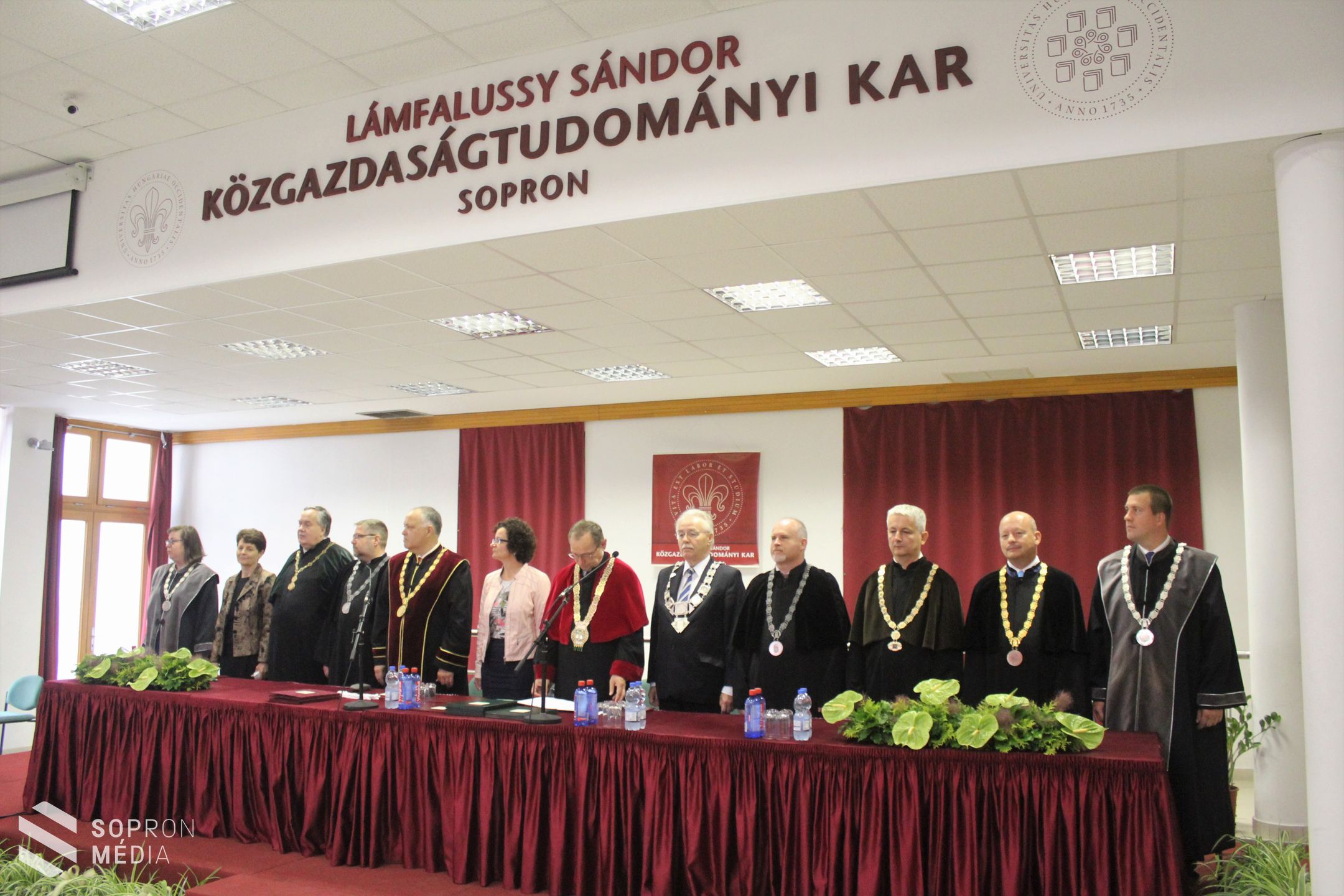 Diplomaosztó ünnepség a Soproni Egyetemen