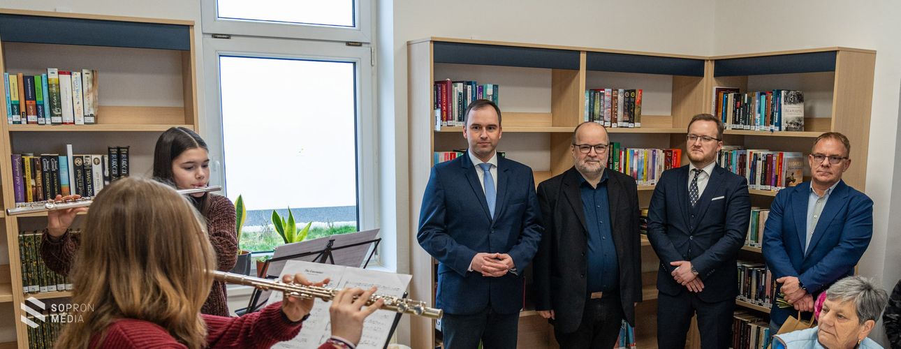 Átadták Harka új könyvtárát