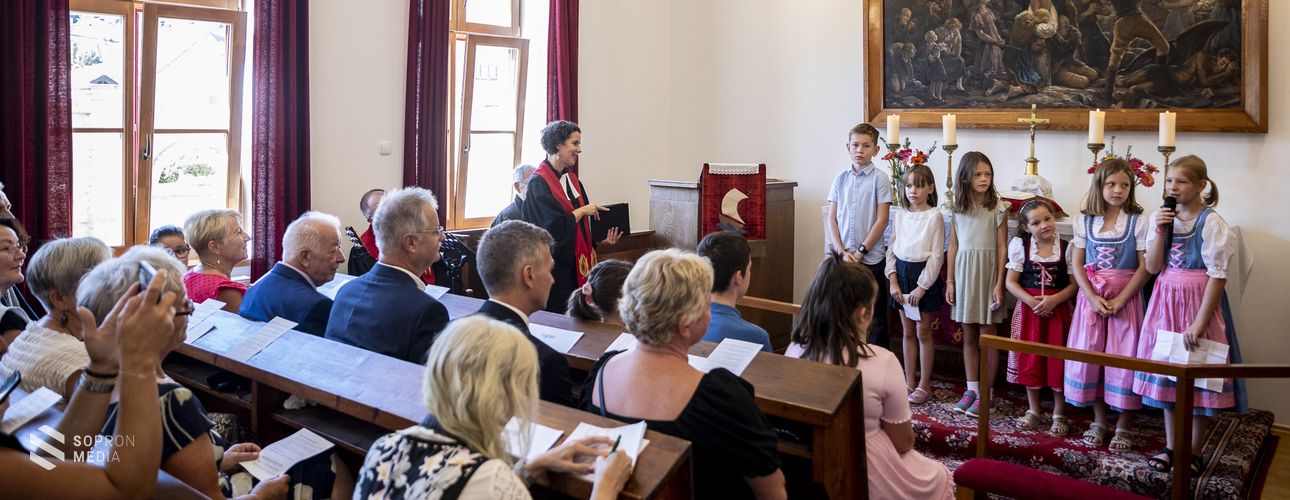 A sopronbánfalvi evangélikus templom felszentelésének évfordulójára emlékeztek