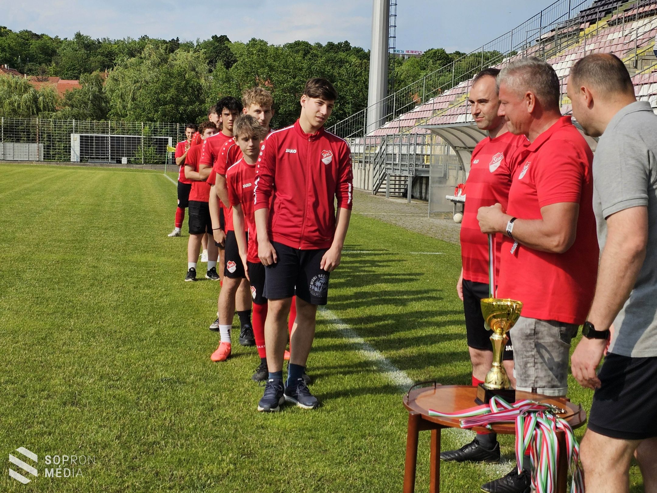Soproni derbi a városi stadionban