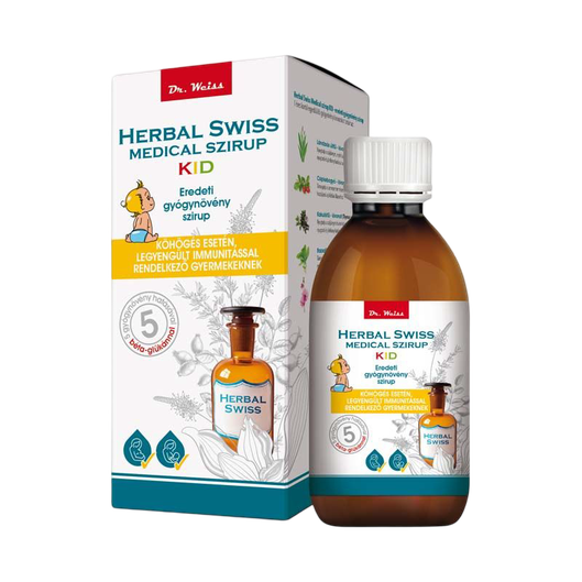 Herbal Swiss Kid Medical szirup 1 éves kortól (300ml)