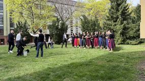 Húsvéti hagyományokat elevenített fel a Sopron Táncegyüttes