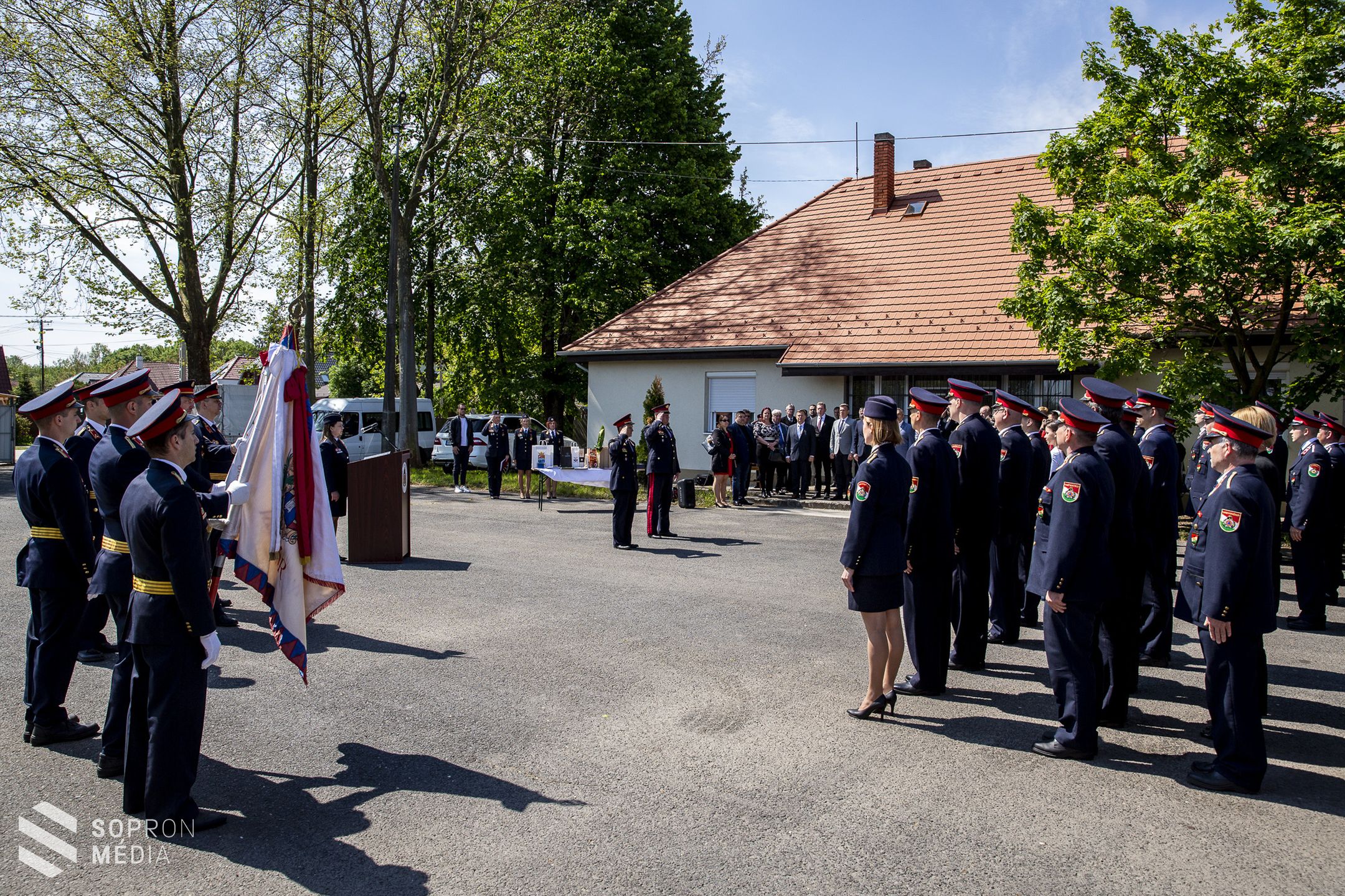 Ünnepi állománygyűlés Szent Flórián napja alkalmából