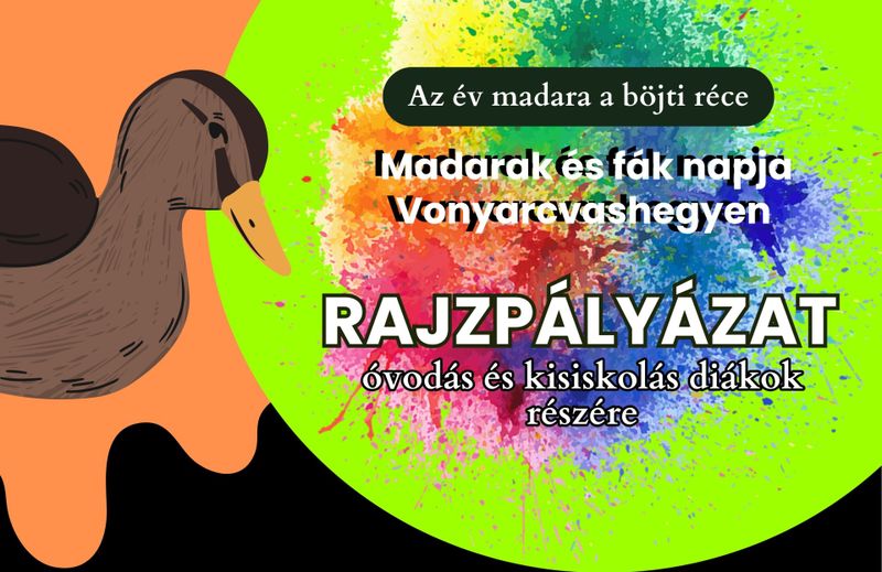 RAJZPÁLYÁZAT - Madarak és fák napja szolgáltatás képe