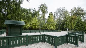 A társasági élet meghatározó helyszíne volt az Erzsébet-kert 