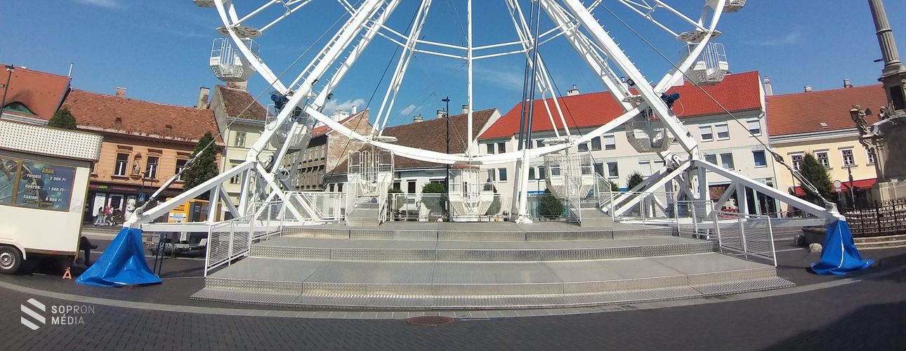 Holnap délelőtt indul az óriáskerék