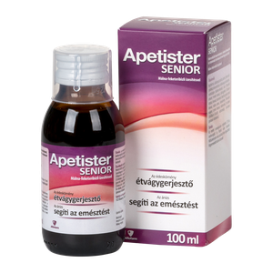 Apetister Senior oldat málna-feketeribizli (100ml) termék kép